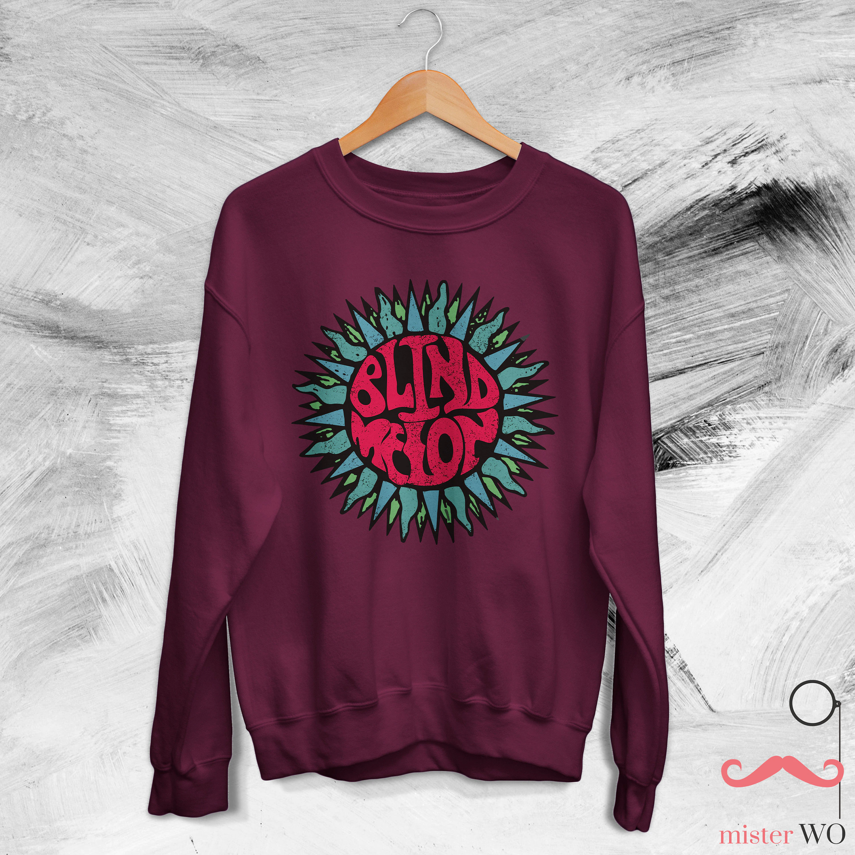 Blind Melon Logo Vintage Blind Melon Vintage Rock Music Unisex Sweatshirt