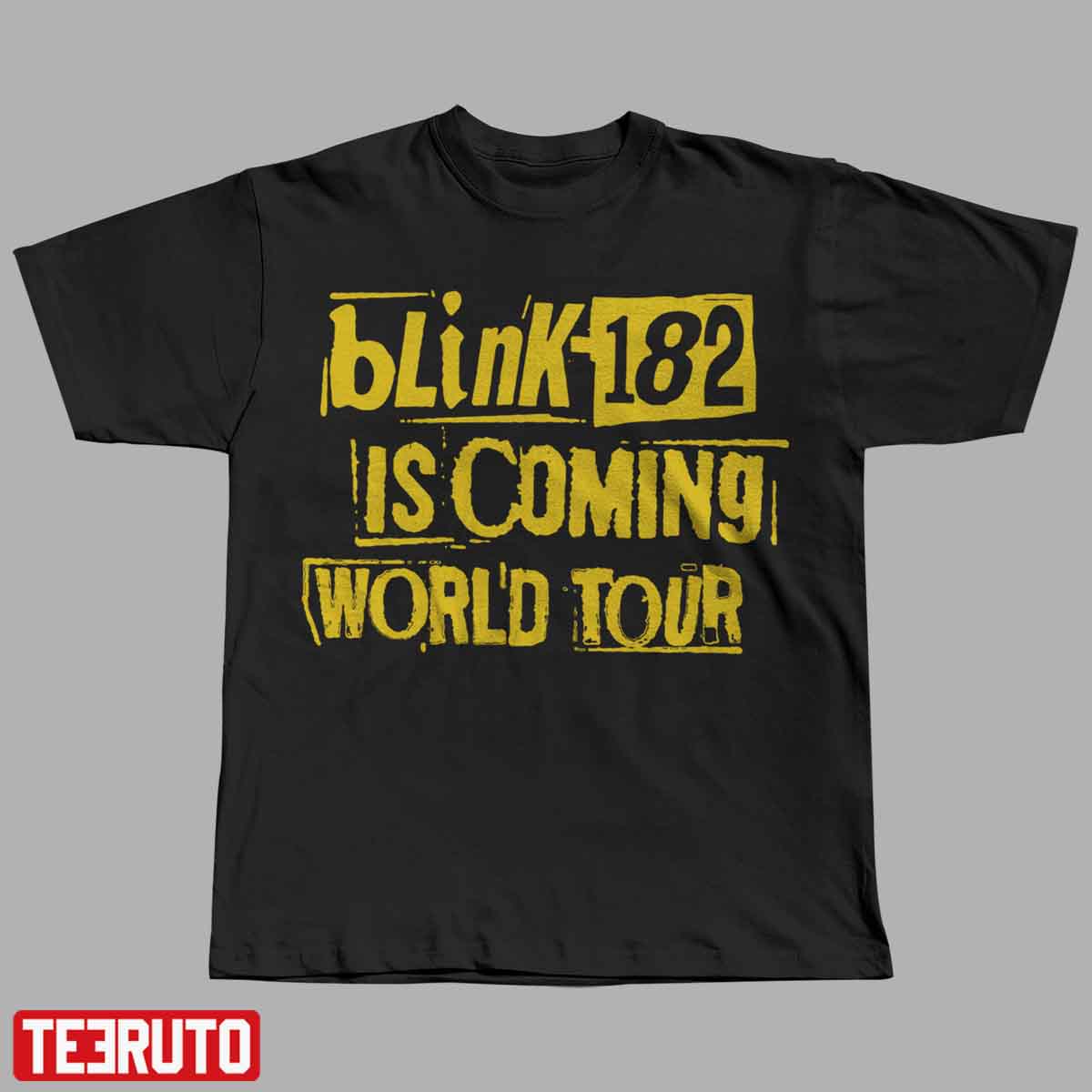 Blink-182 Band Is Coming World Tour 2023-2024 Unisex T-Shirt
