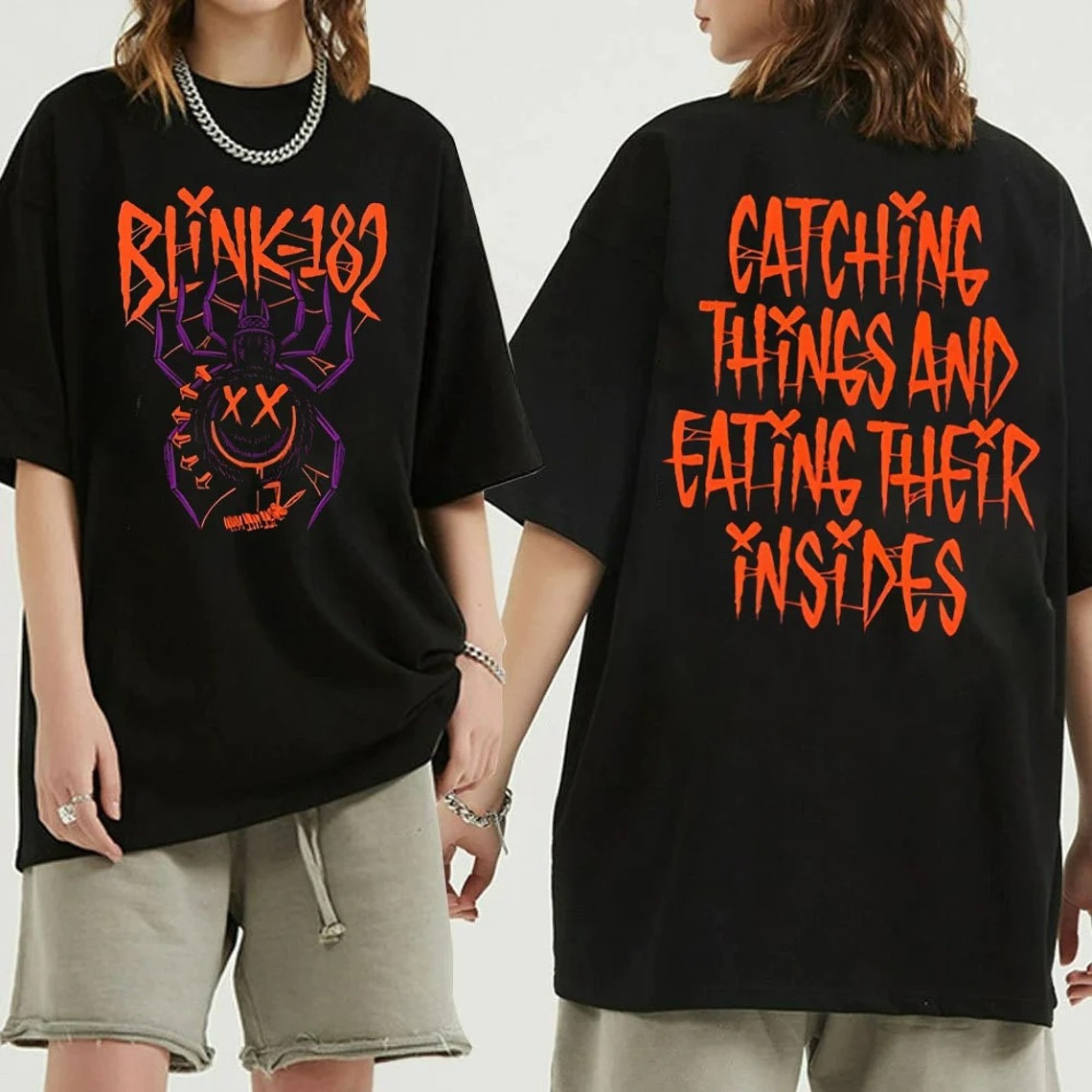 Blink-182 Halloween Catching Things And Eating Their Insides Unisex T-shirt