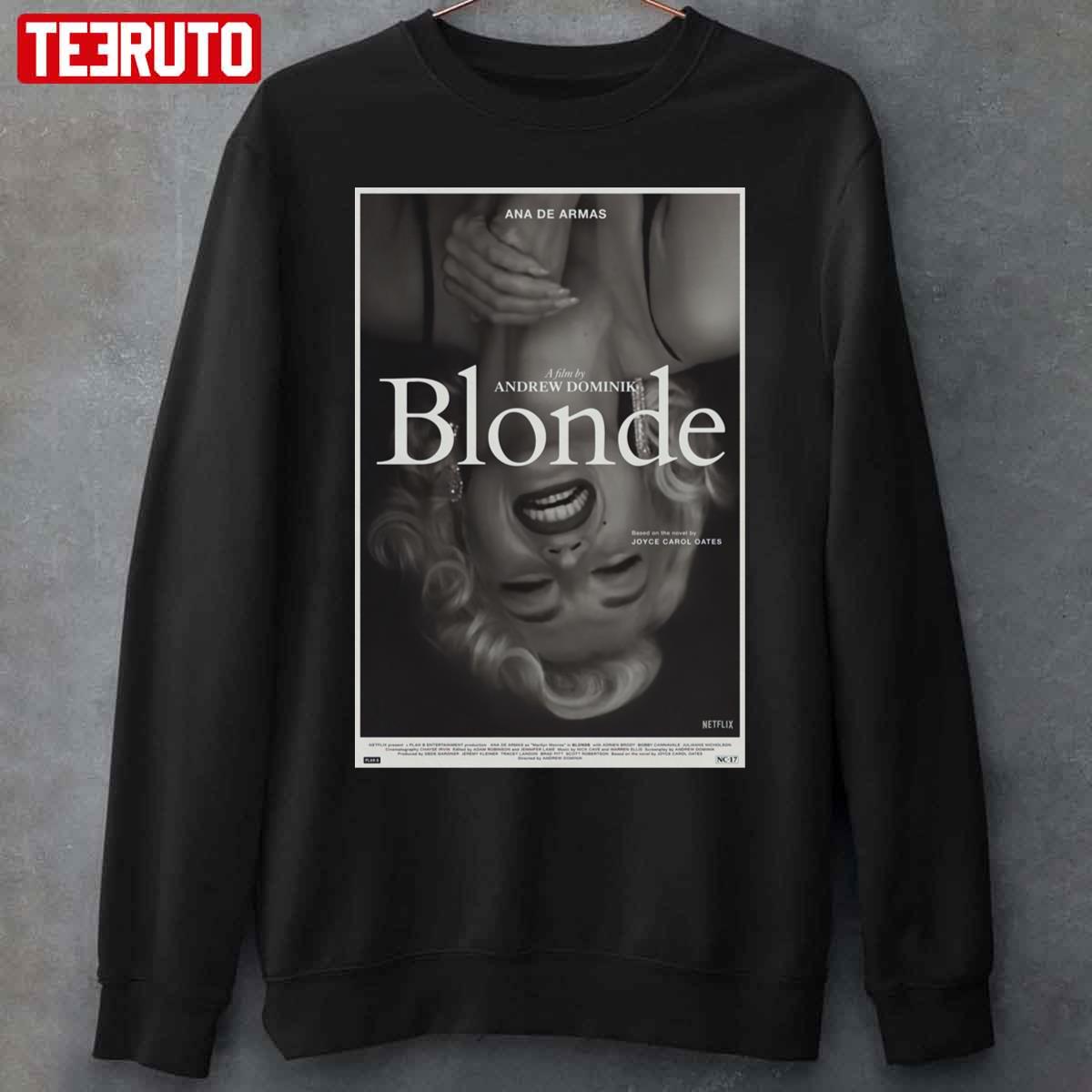 Blonde A Film By Andrew Dominik Ana De Armas Unisex Sweatshirt
