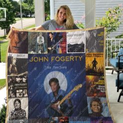 Blue Moon Swamp John Fogerty Albums Ver Collection Quilt Blanket