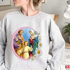Bones And The Science Of Prayer Jesus Flowers Christmas Unisex Sweatshirt
