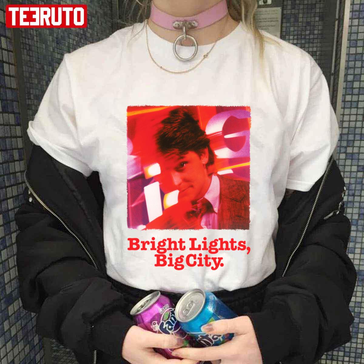 Bright Lights Bigcity Michael J Fox Unisex T-shirt