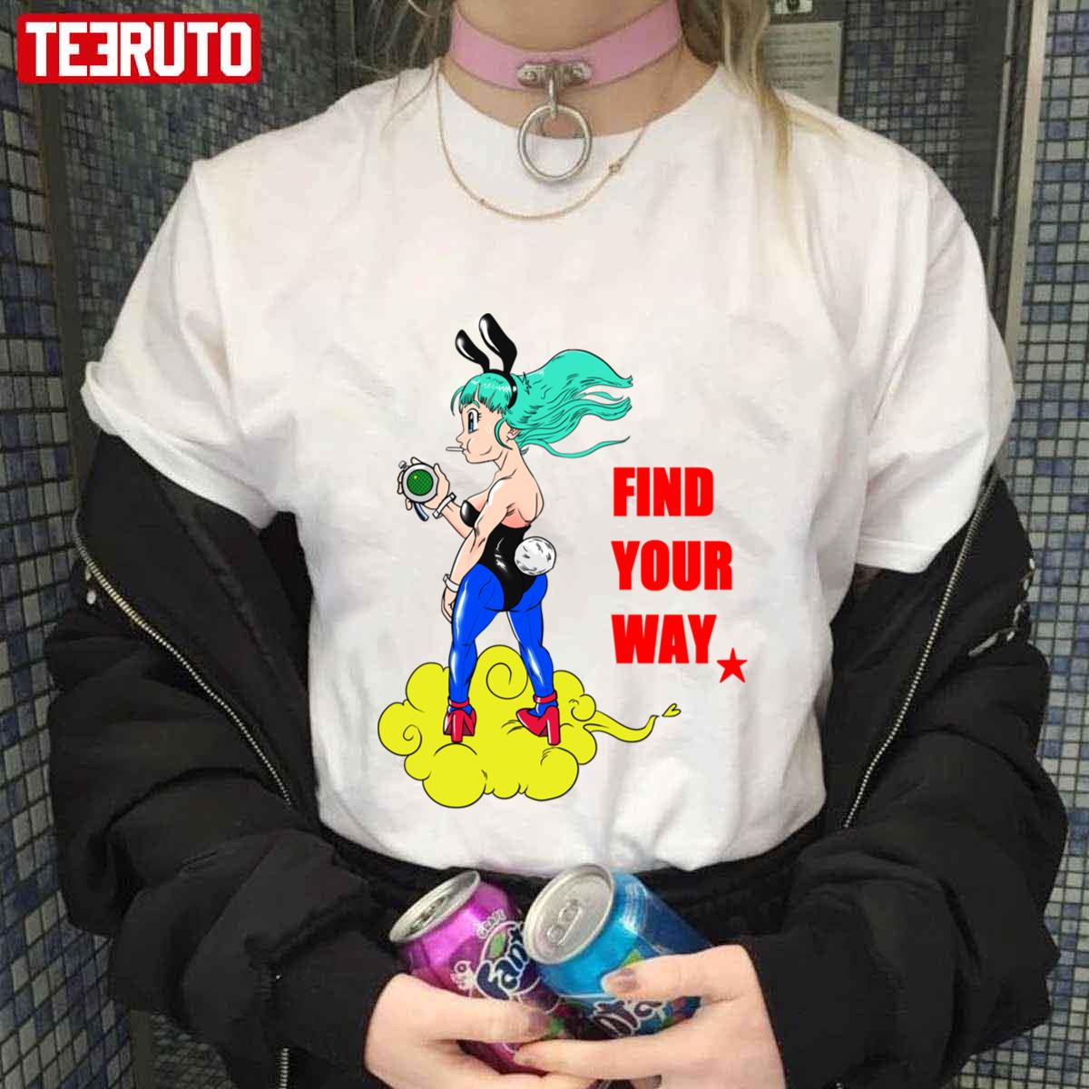 Bulma Find Your Way Dbz Dragon Ball Unisex T-shirt