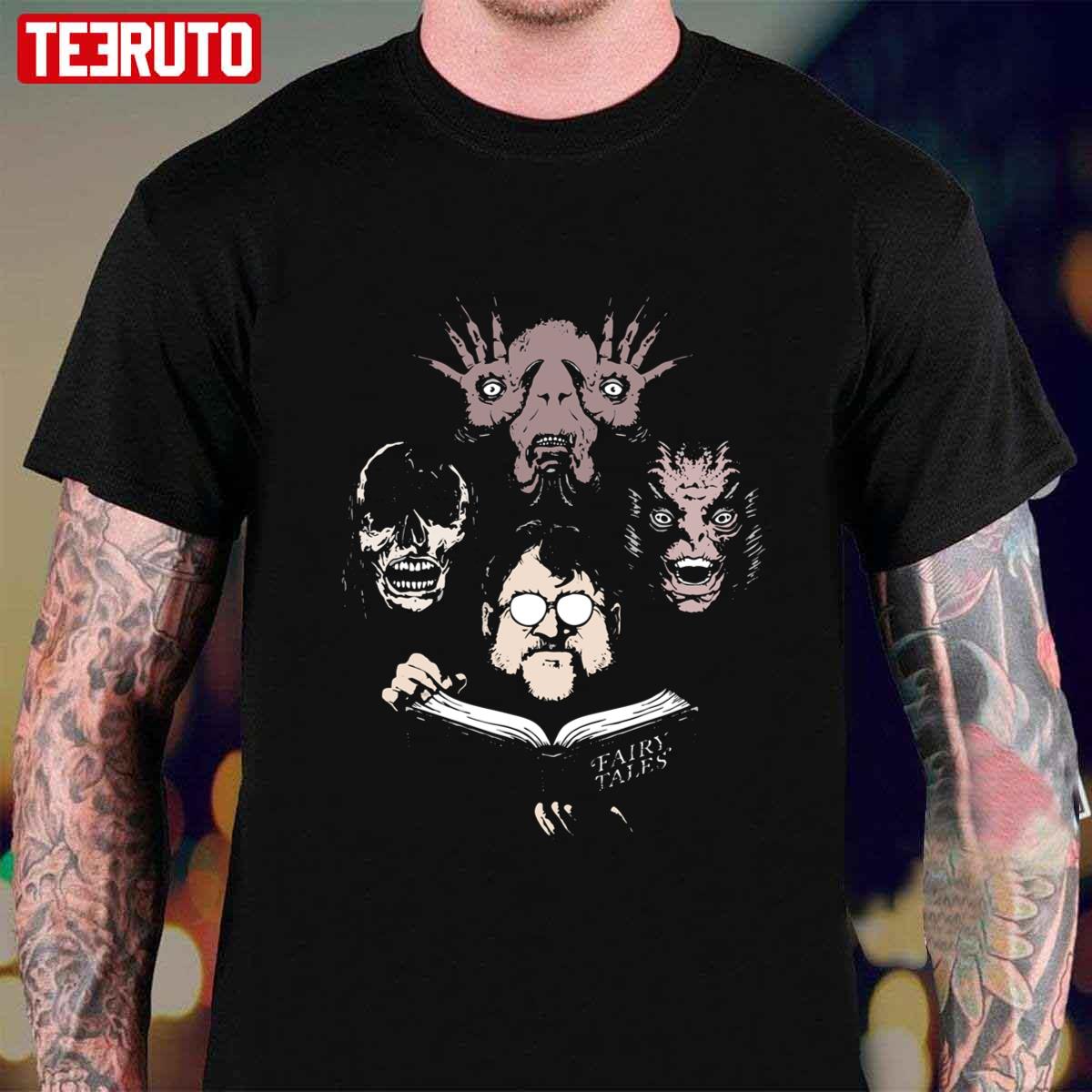 Cabinet Of Curiosities Guillermo Del Toro’s Queen’s Bohemian Rhapsody Inspired Unisex T-shirt