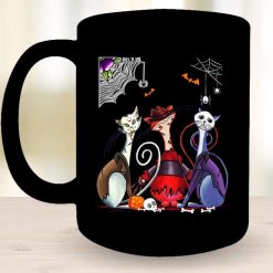 Cat With Horror Costume Best Gift For Cat Lover Trick Or Treat Spooky Season Mug