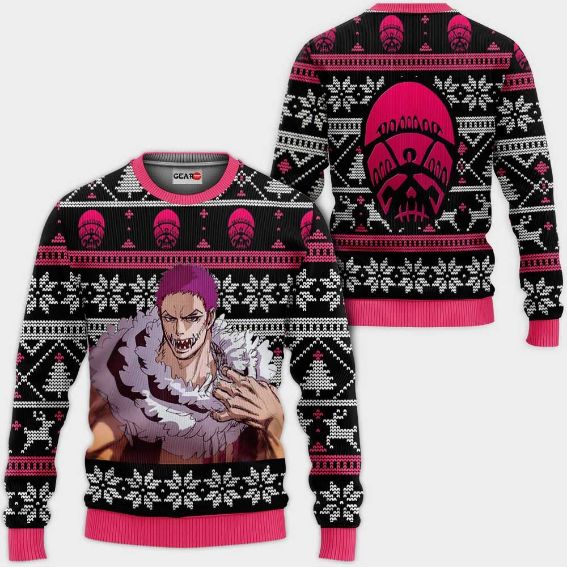 Charlotte Katakuri One Piece Anime Xmas Ugly Christmas Knitted Sweater