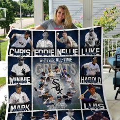 Chris Eddie Luke Mlb Chicago White Sox Collected Quilt Blanket