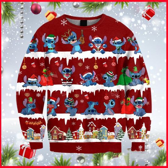 Christmas Stitch And Lilo Ugly Christmas Movie