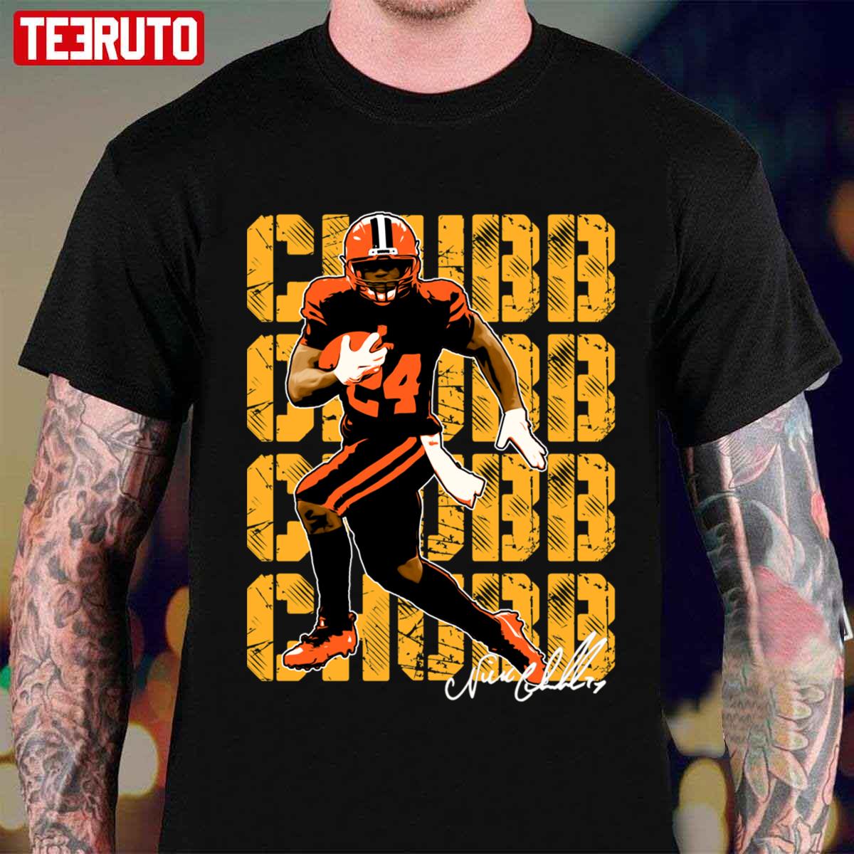 nick chubb t shirt