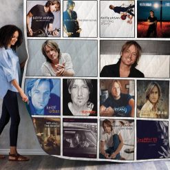 Classic Keith Urban Albums Collection Quilt Blanket