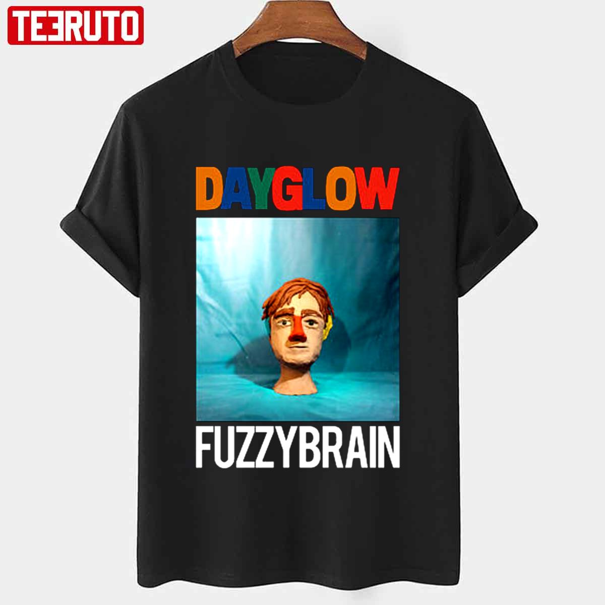 Colorful Dayglow Fuzzybrain Graphic Unisex T-shirt