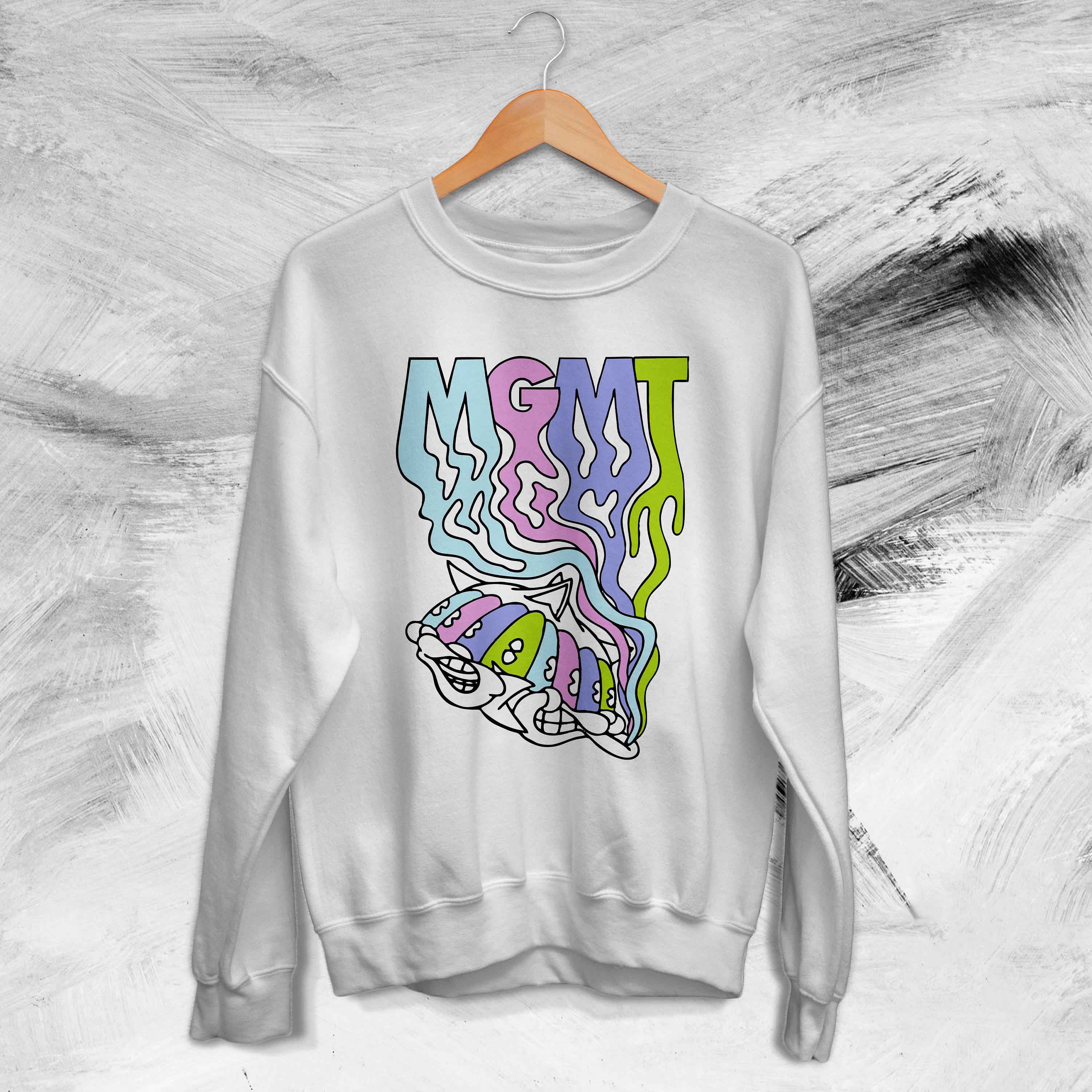 Congratulations Album Mgmt Classic Rock Andrew Vanwyngarden Ben Goldwasser Aesthetic Unisex Sweatshirt