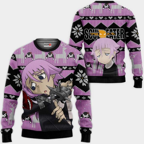 Crona Anime Soul Eater Xmas Ugly Christmas Knitted Sweater