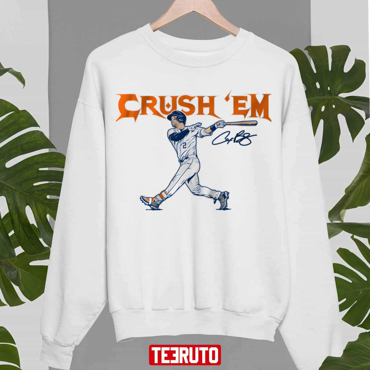 Crush’em Houston Astros Alex Bregman Unisex Sweatshirt