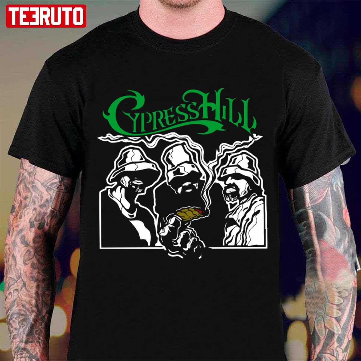 Cypress Hill Smoking Hip Hop Fanart Unisex T-shirt