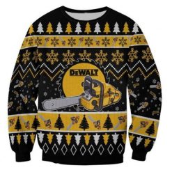 Dewalt Lover Xmas Wool Knitted Ugly Sweater