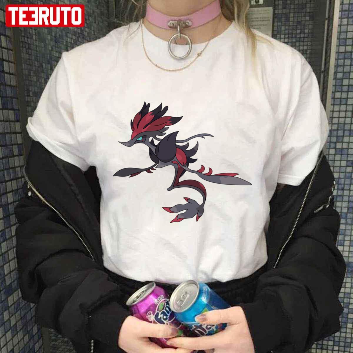 Dragalge Zoroark Pokemon Go Unisex T Shirt Teeruto