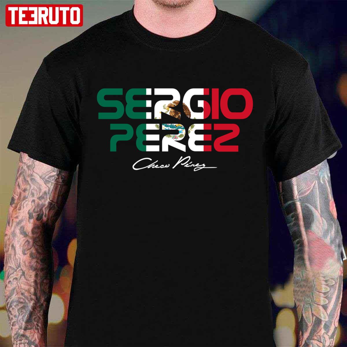 F1 Sergio Perez Checo Design Unisex T-Shirt