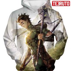 Fate Stay Night Very Cool Lancer Diarmuid Action White Anime Hd 3d Aop Hoodie