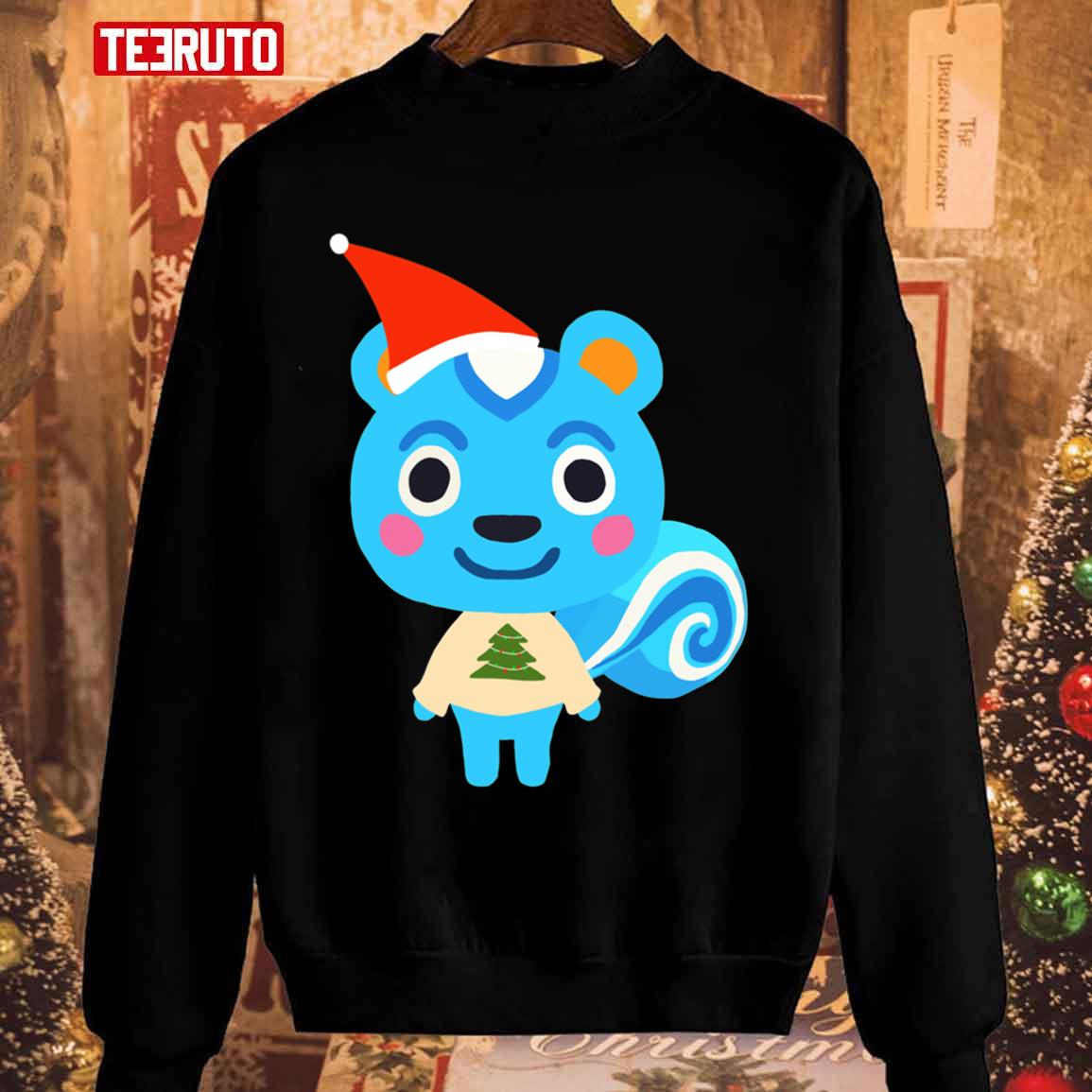 Filbert Animal Crossing Christmas Unisex Sweatshirt - Teeruto