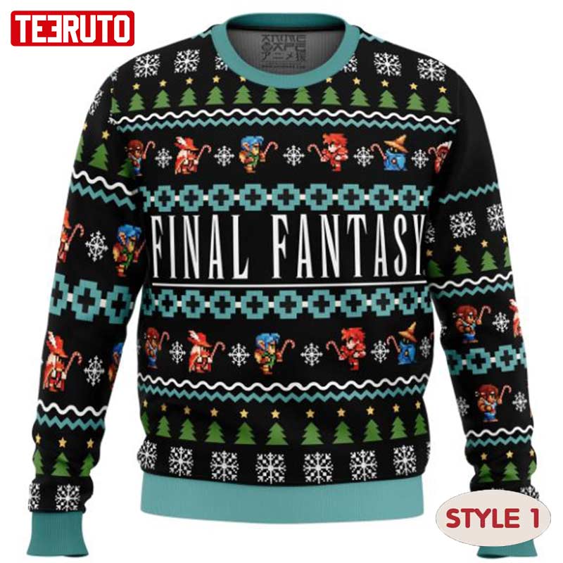 Final Fantasy Christmas Gift Fan Ugly Wool Knitted  Sweater Multiple Styles