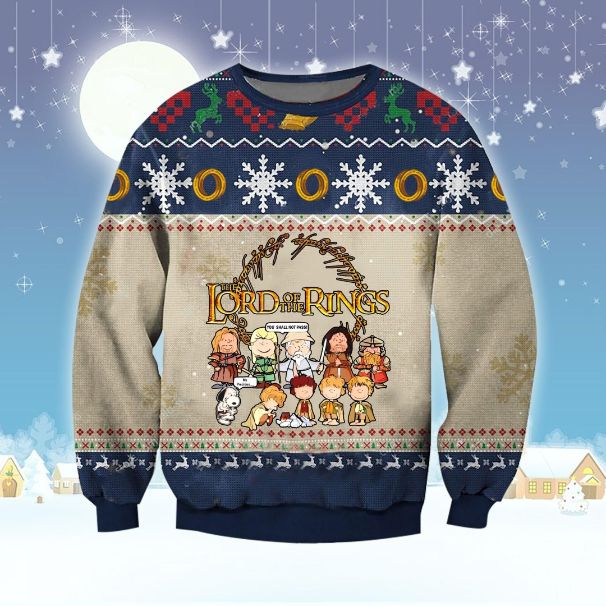 Funny Characters LORD Ugly Sweater, Christmas Gift