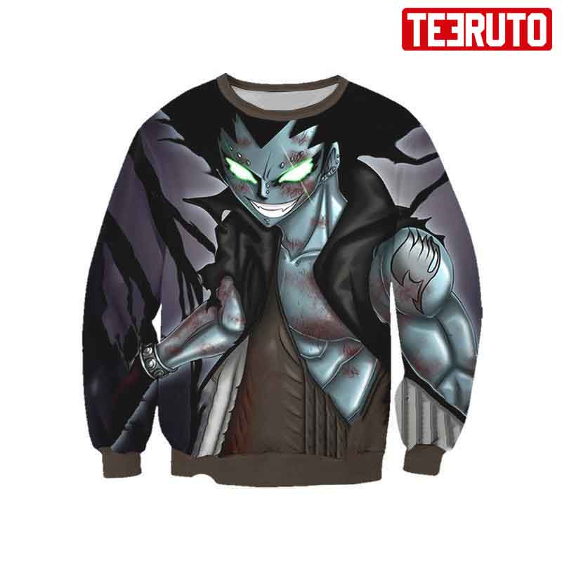 Gajeel Shadow Iron Dragon – Fairy Tail Graphic Sw 3D AOP Sweatshirt