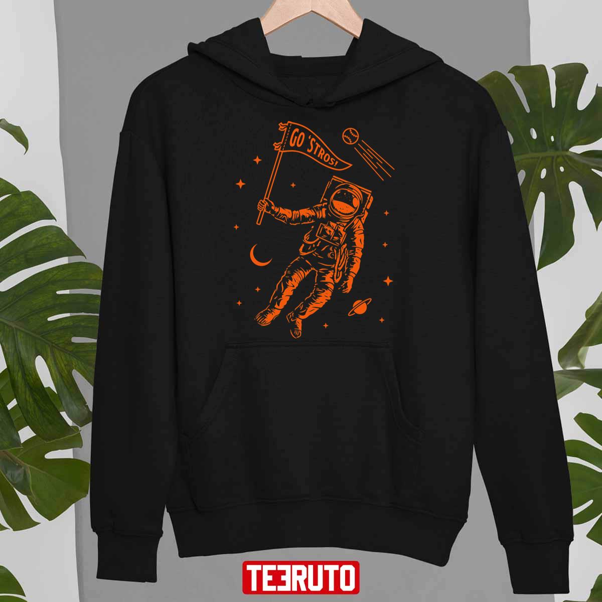 Go ‘stros Astronaut Navy Unisex Hoodie