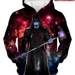 Gog Villain Ronan The Destroyer Marvel Comics Hd 3d Aop Hoodie