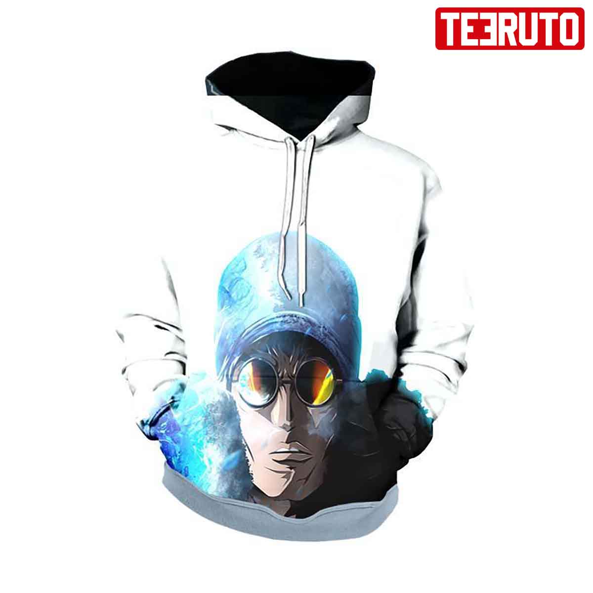 Goggles Kuzan Aokiji On Ice – One Piece Anime Hd 3d Aop Hoodie
