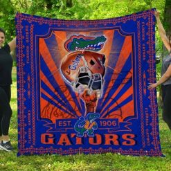 Graphic Ncaa Florida Gators Loved Loved Quilt Blanket