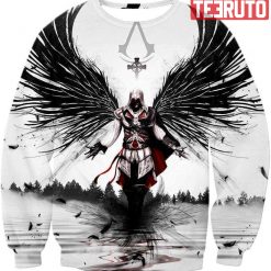 Guardian Angel Ezio Auditore Assassin’s Creed Cool Fan Art Sw 3D AOP Sweatshirt