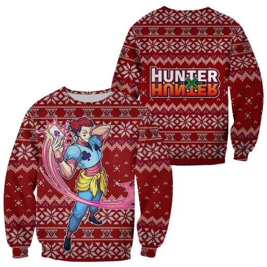 Hisoka Hxh Xmas Ugly Christmas Knitted Sweater