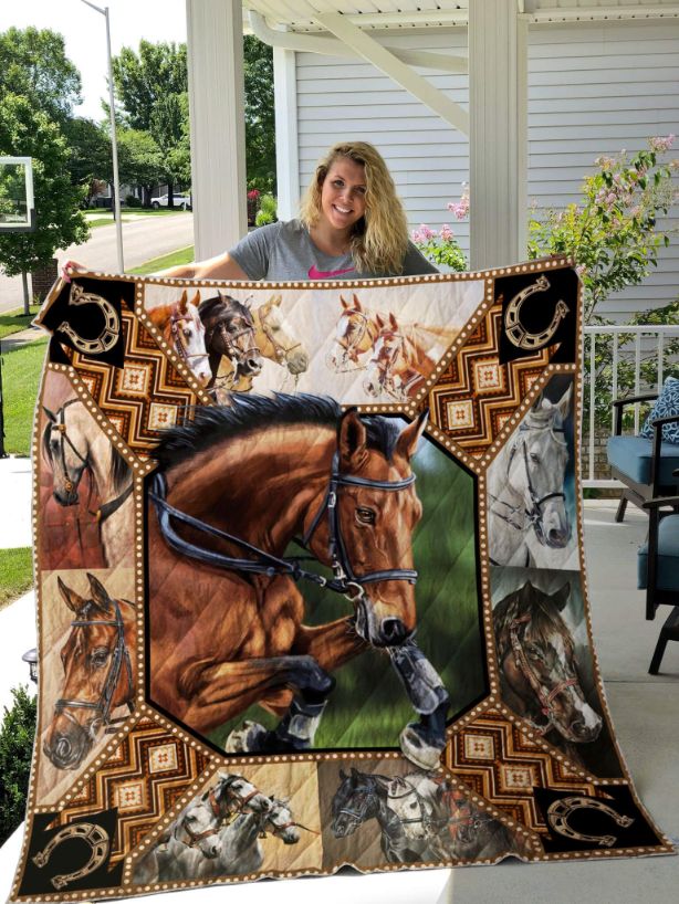 Horse Quilt Blanket - Teeruto