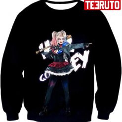 Hottest Dc Villain Harley Quinn Promo Hd Black Sw 3D AOP Sweatshirt