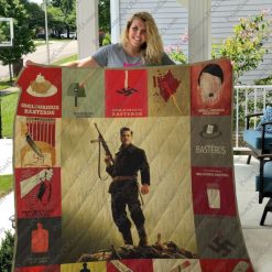 Inglourious Basterds Minimalists Quilt Blanket