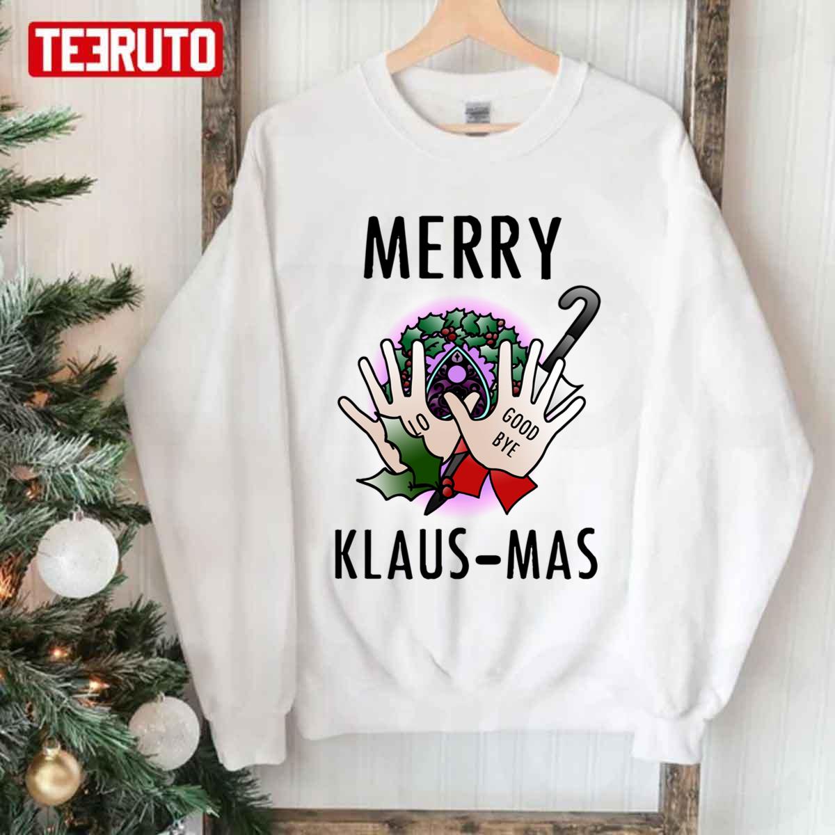 Inkstyle ‘merry Klausmas’ Umbrella Academy Christmas Unisex Sweatshirt