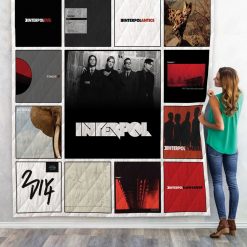 Interpol Band For Fans Quilt Blanket