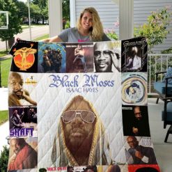 Isaac Hayes Albums For Fans Ver Collection Quilt Blanket
