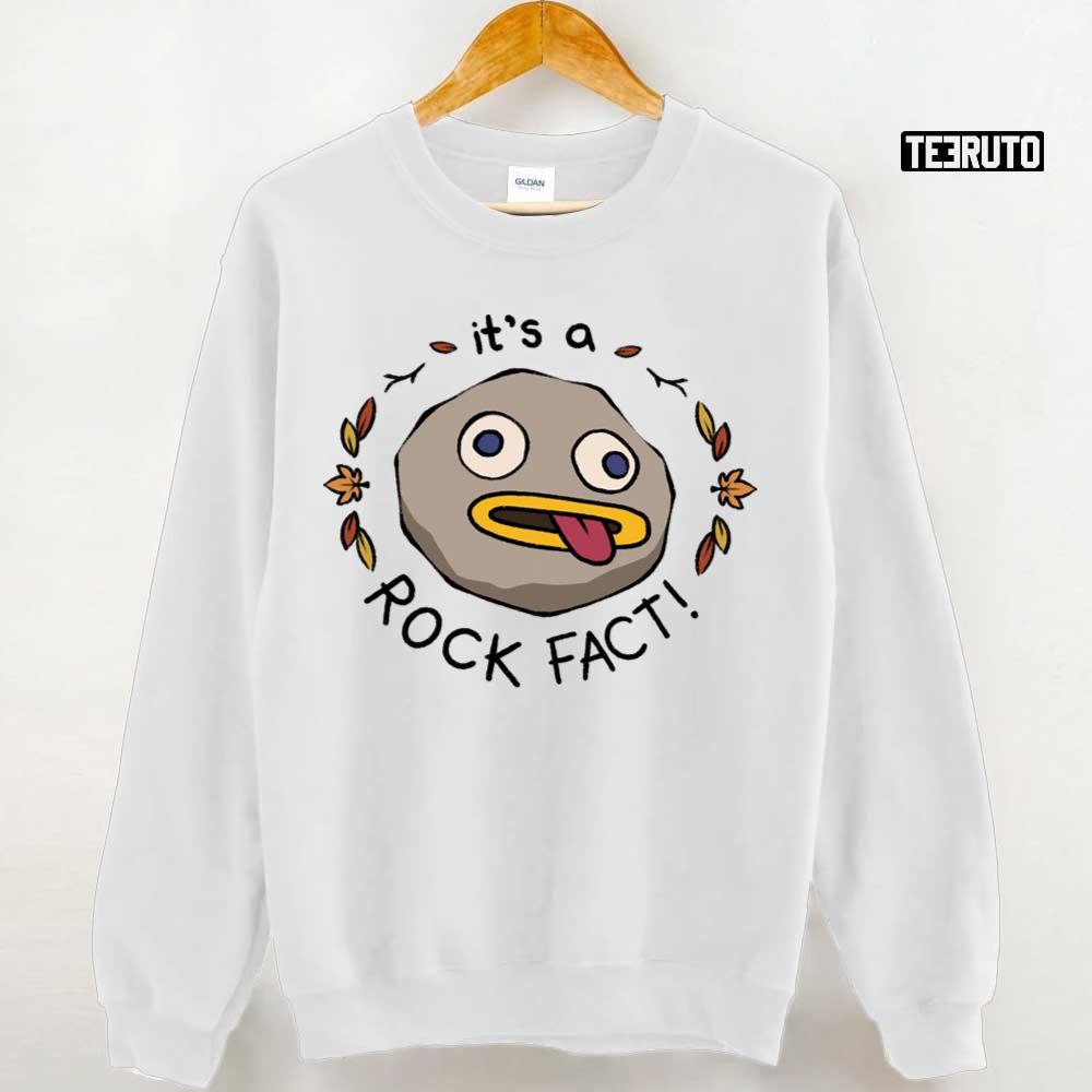 It's A Rock Fact Over the Garden Wall Unisex Tshirt Teeruto