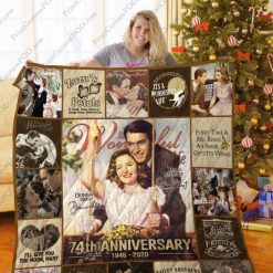 It’s A Wonderful Life 74th Anniversary Quotes Collection Quilt Blanket