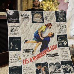 It’s A Wonderful Life Love Collected Collection For Fans Quilt Blanket