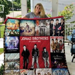 It’s About Time Jonas Brothers Albums Cover Poster Quilt Blanket