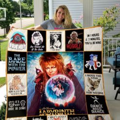 It’s Very Rude To Stare Labyrinth New Collection Quilt Blanket