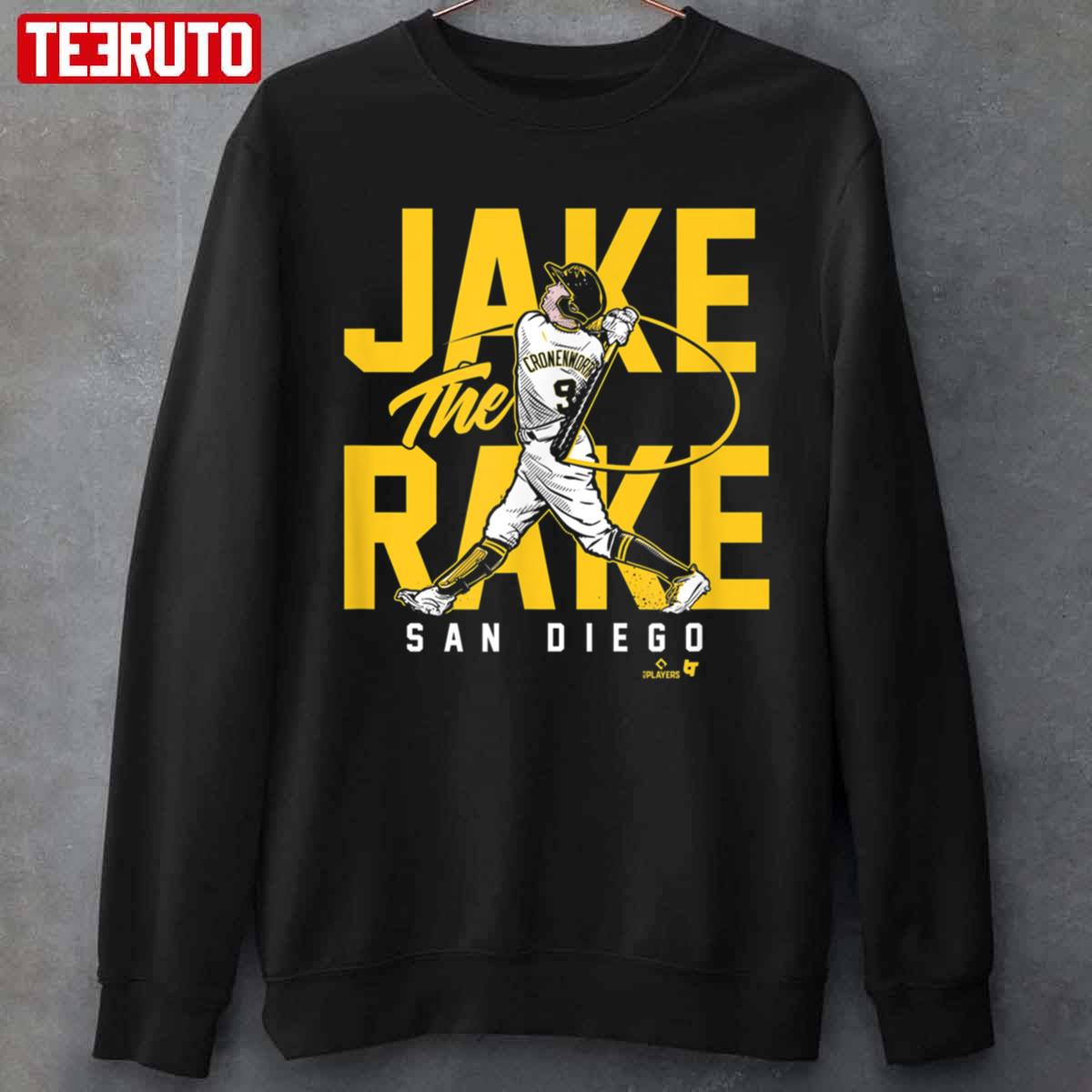  Jake Cronenworth - Jake The Rake - San Diego Baseball T-Shirt :  Sports & Outdoors