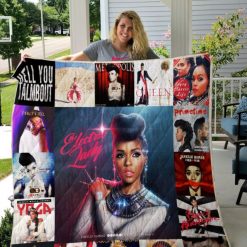 Janelle Mone Albums For Fans Ver Collection Quilt Blanket