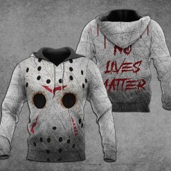 Jason Voorhees No Lives Matter Camp Crystal Lake Jason Voorhees Friday The 13th Pullover All Over Print Hoodie