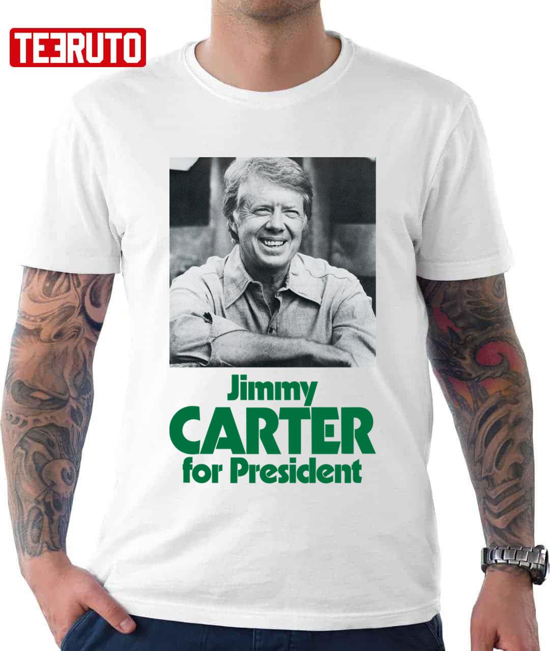 Jimmy Carter For President Unisex TShirt Teeruto