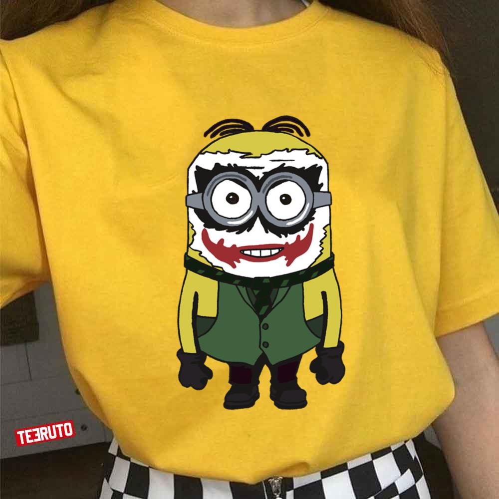 Minions Black Yellow Blue Cartoon Baseball Jersey Shirt